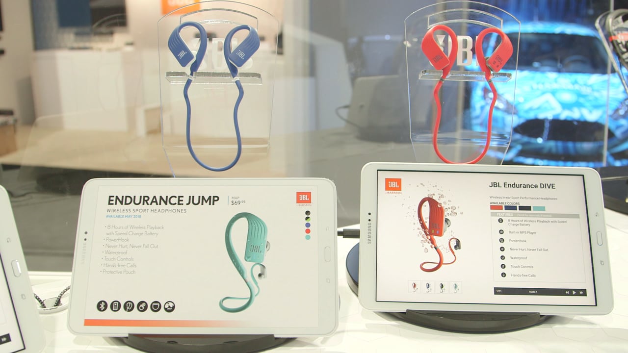 JBLEndurance B-Roll for ces 2018