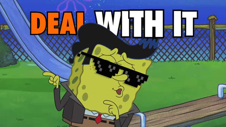 Spongebob Wearing Glasses Tumblr