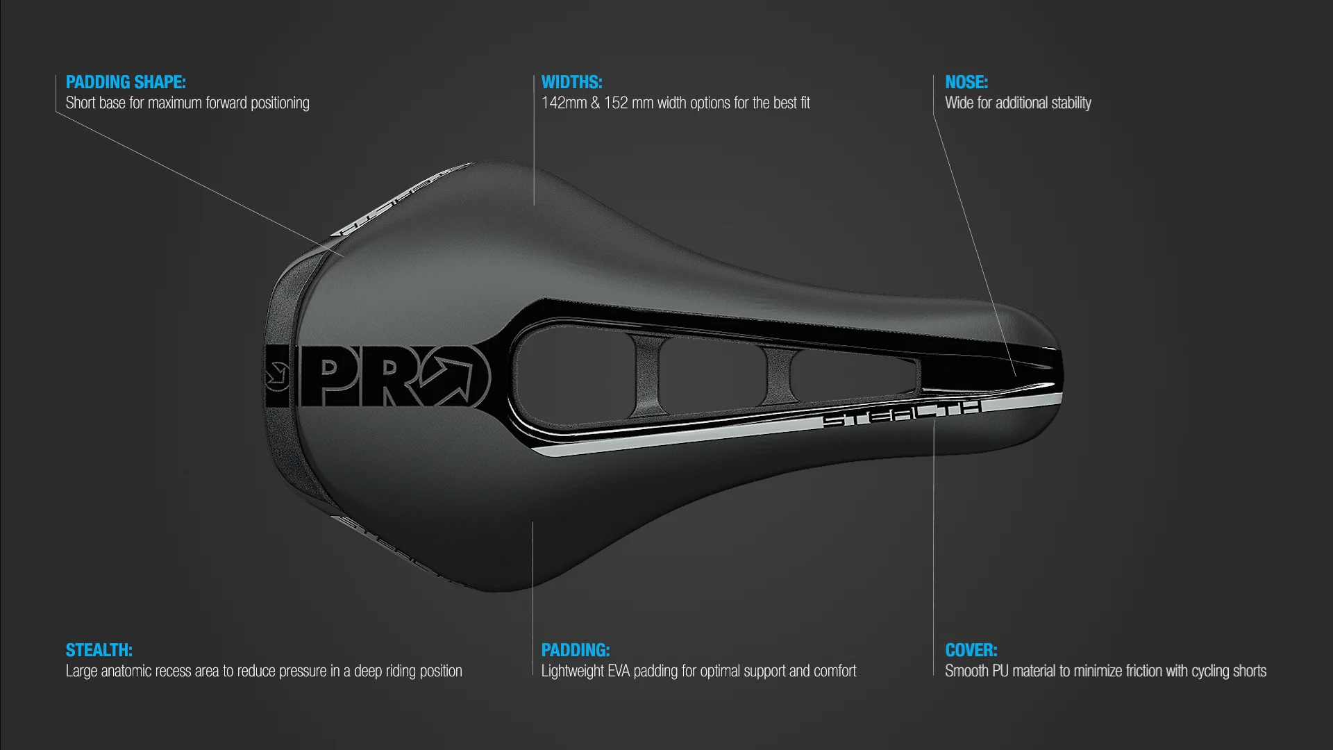 Shimano deals stealth saddle