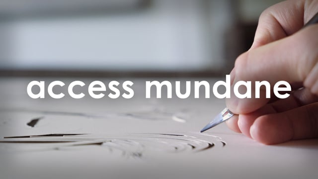Access Mundane — Official Book Trailer (:48)