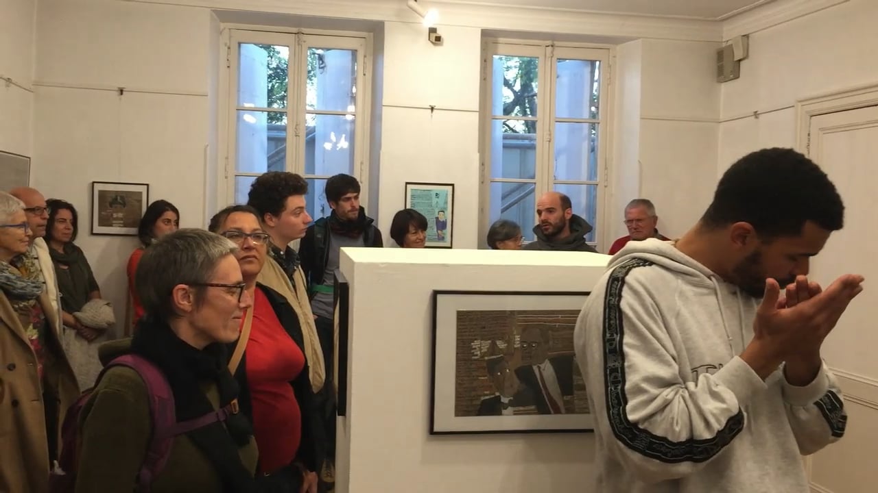 Visite slamée par Street DEF Records au Musée Création Franche