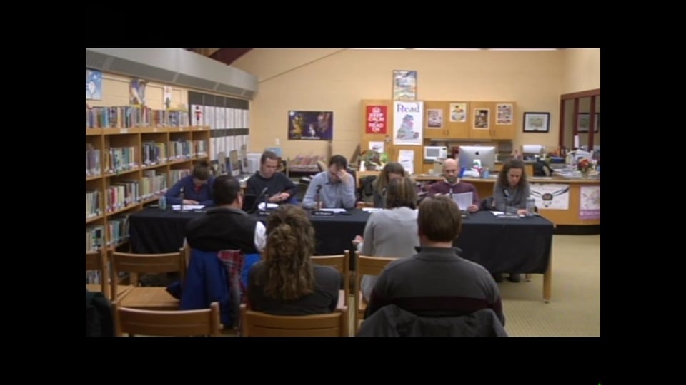 WES School Committee Meeting – 1.10.18