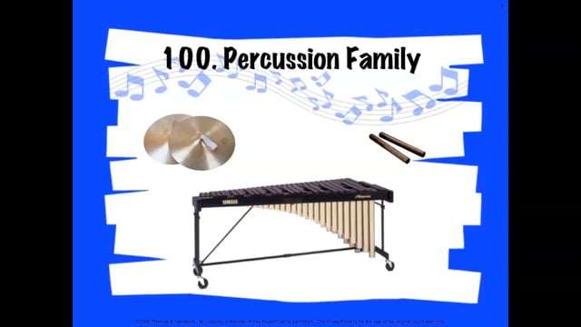 Percussion Family of Instruments: What instruments are in the