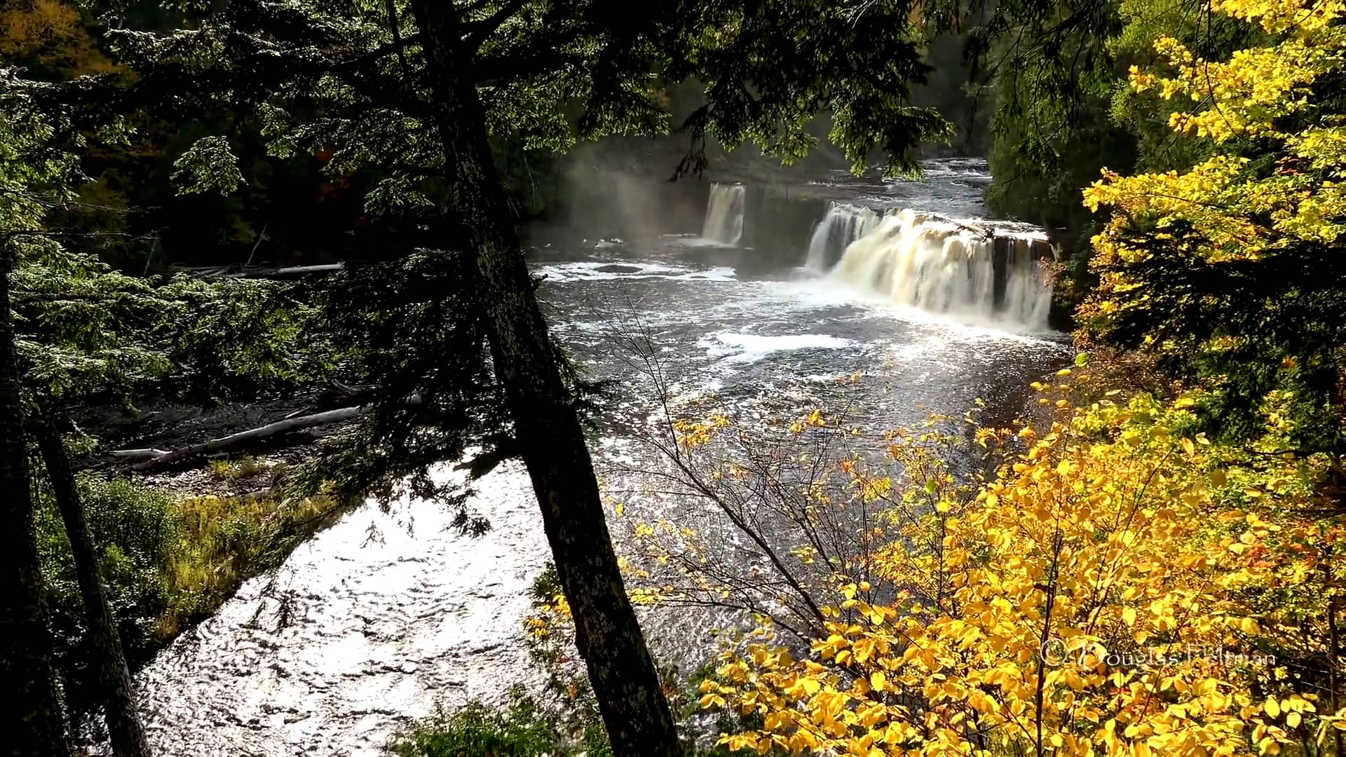 Presque Isle River waterfalls Michigan 4k on Vimeo