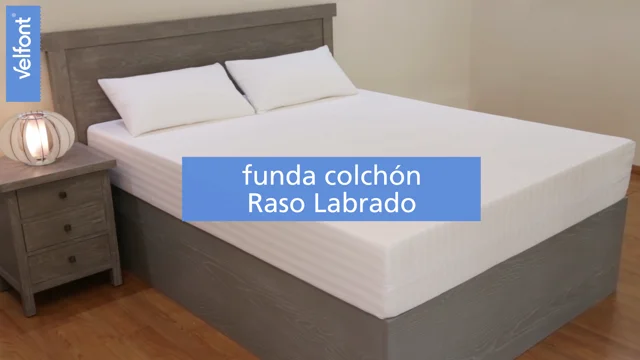 Comprar Funda colchón Raso Labrado cutí100% algodón Velfont -Htual-Barcelona-Andorra