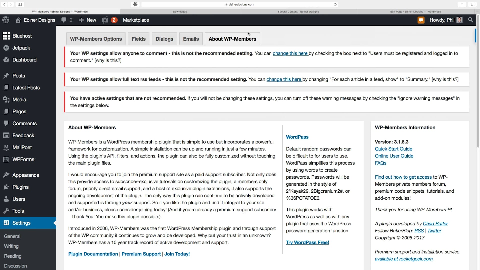 6.1 Create a WordPress Membership Site on Vimeo