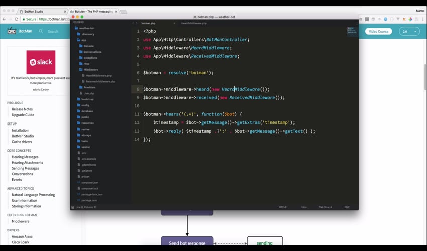 Heard Middleware - Build A Chatbot - Beyond Code