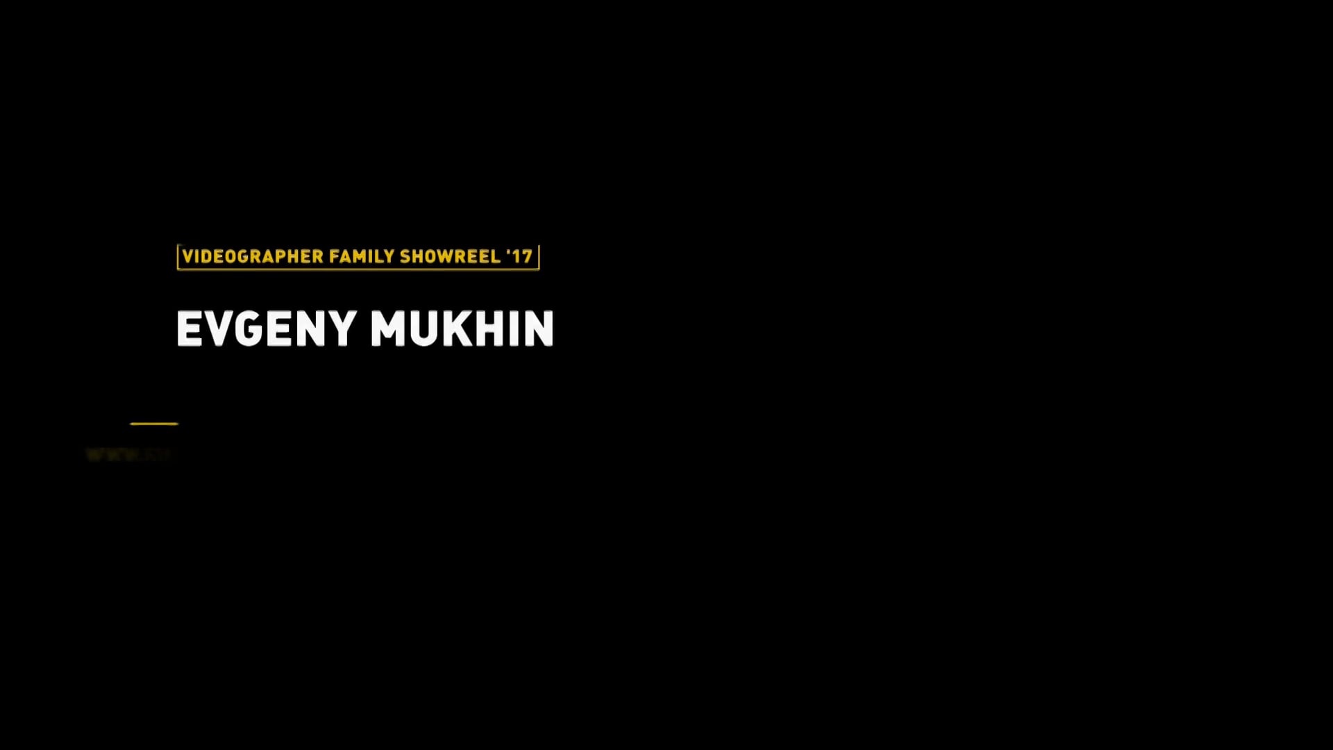 Promotional video thumbnail 1 for Videographer Evgeny Mukhin