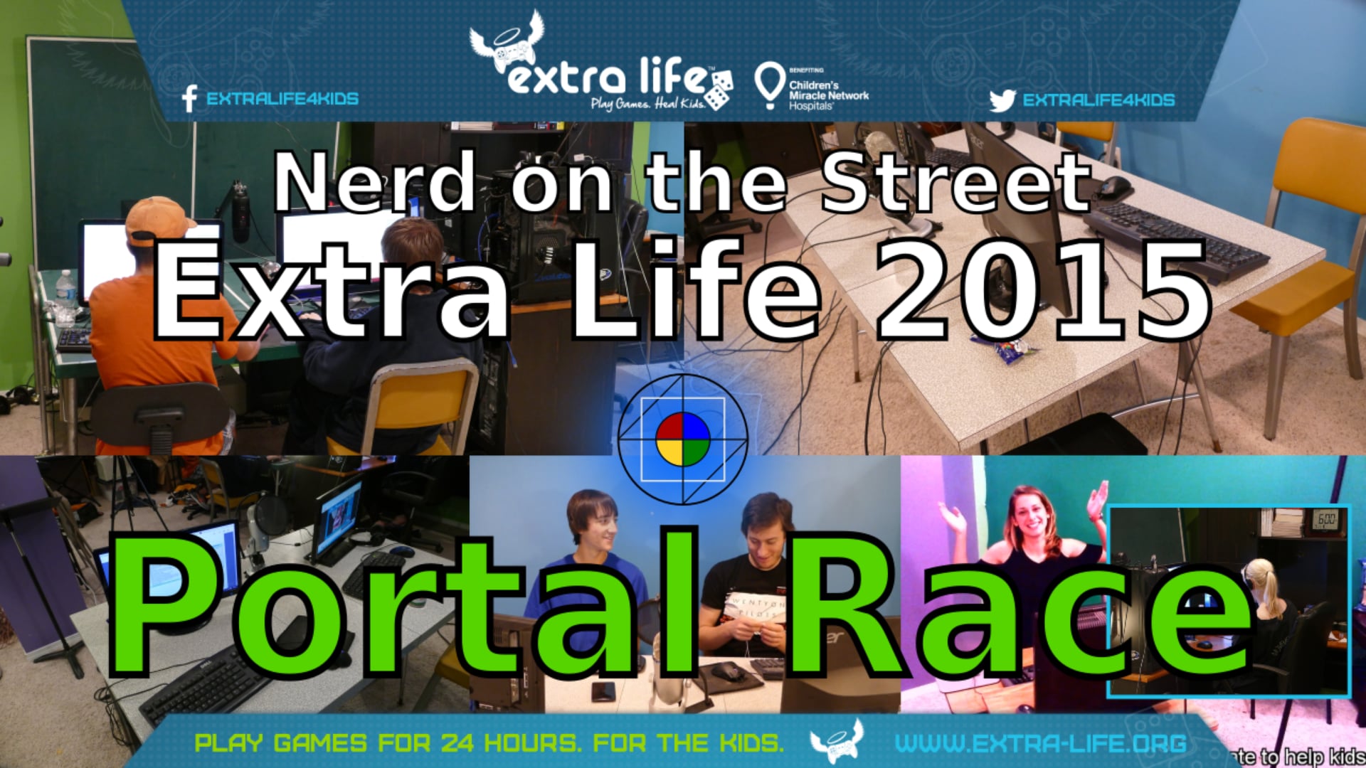 Portal Race - Extra Life 2015