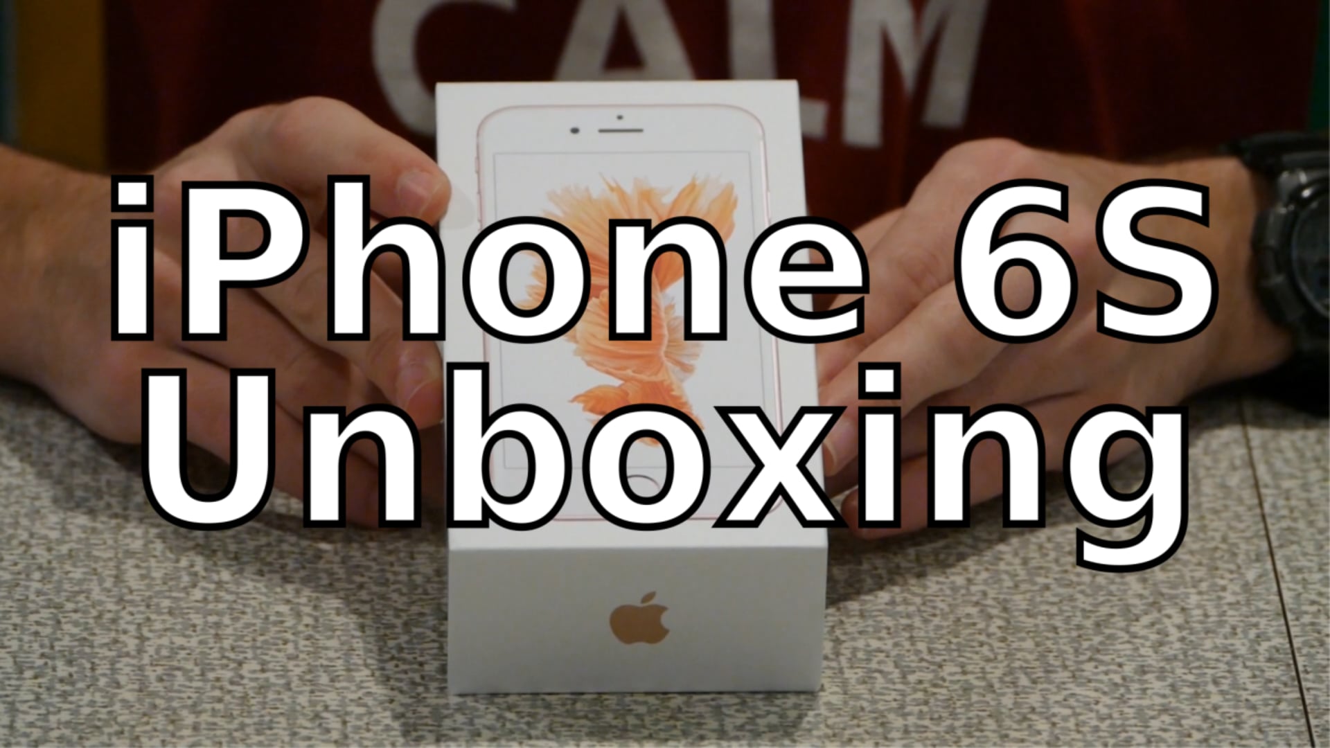 iPhone 6S Unboxing