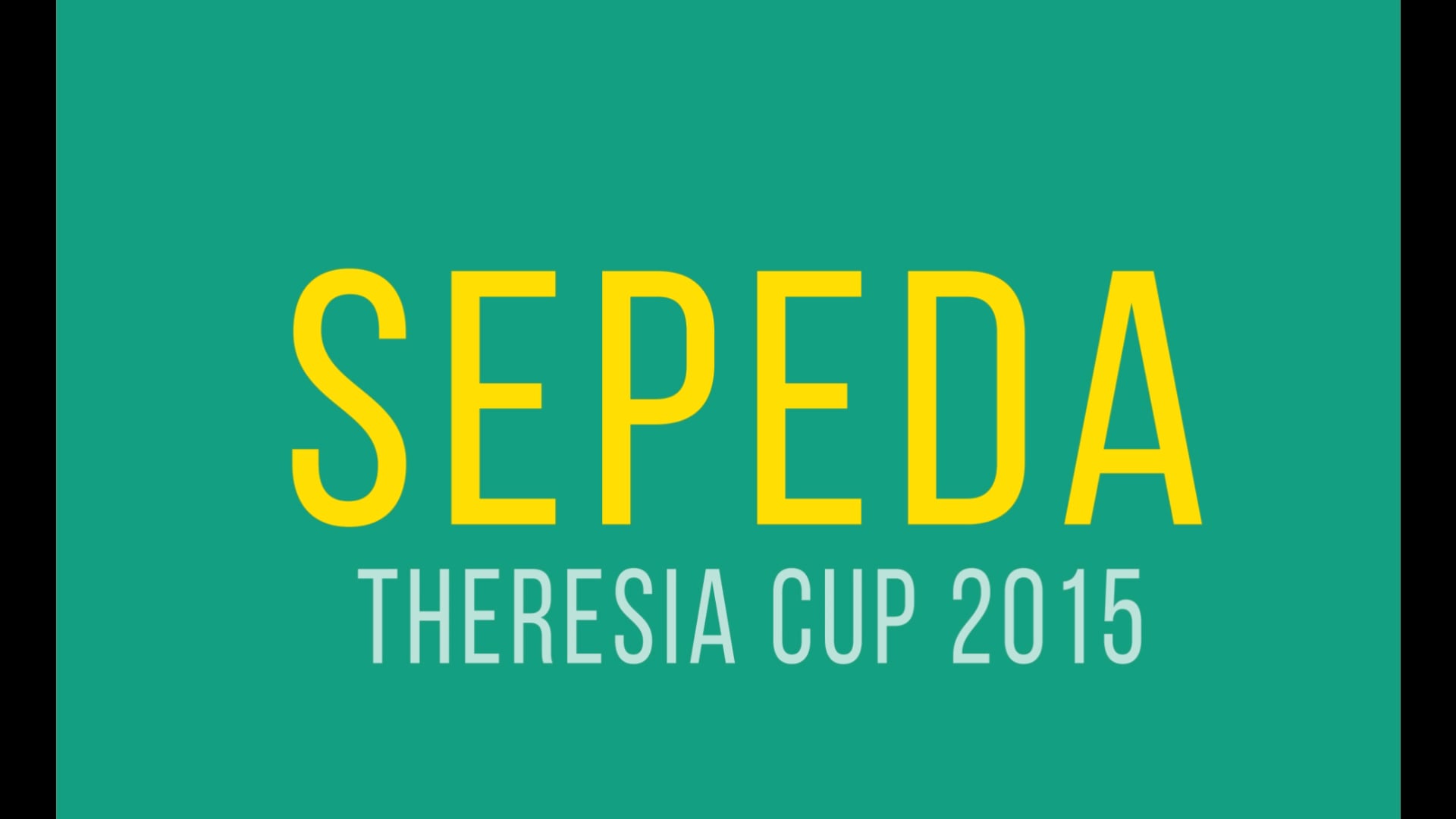 SEPEDA - Theresia Cup 2015