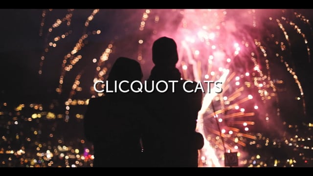 NYE Clicquot Cats