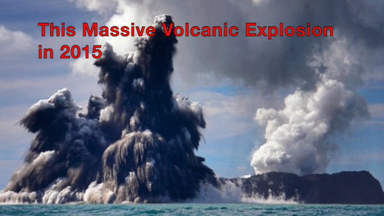 Exploring a New Volcanic Island in the South Pacific, Hunga Tonga, Hunga Ha'apai in Tonga