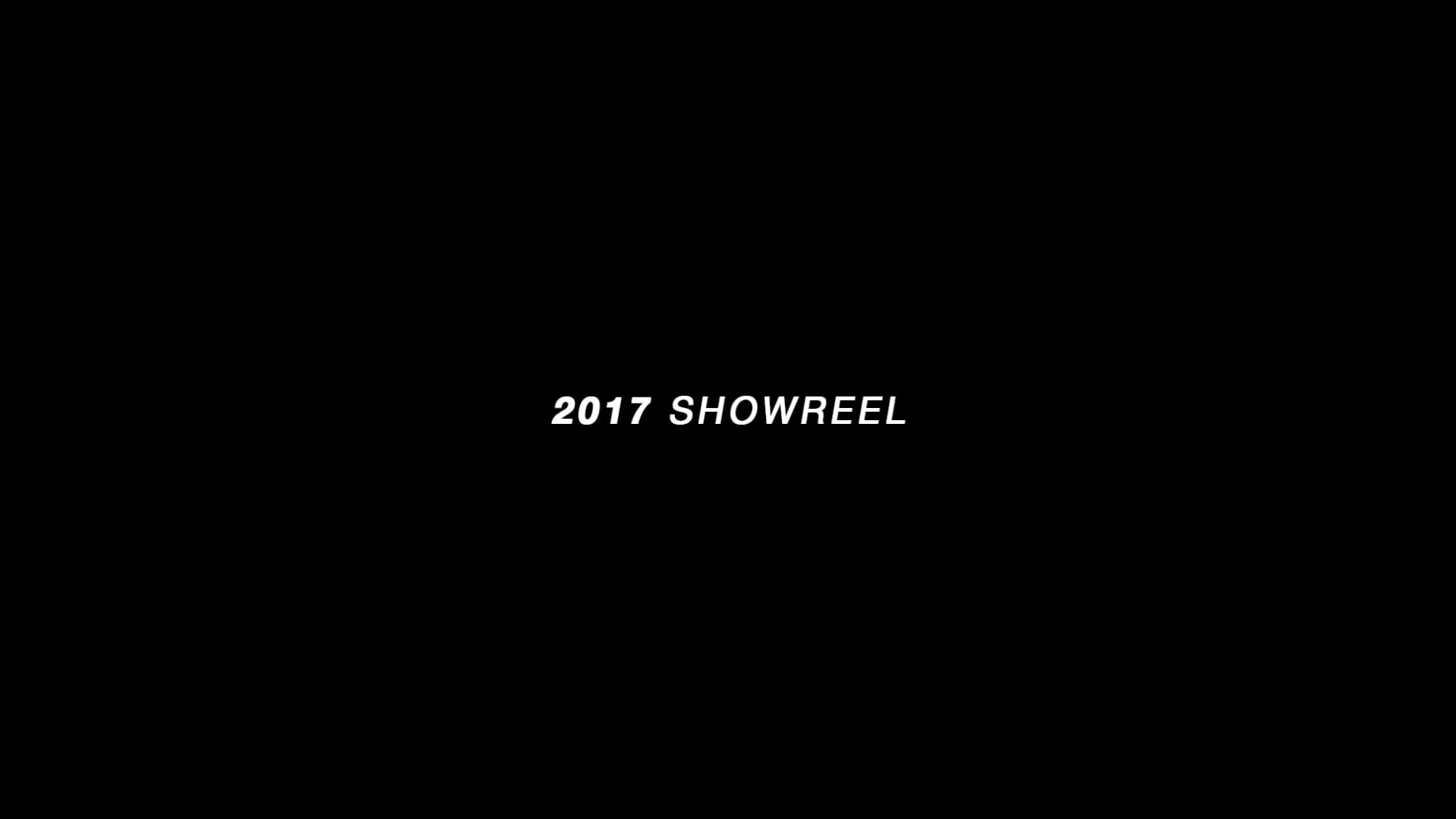 2017 Showreel