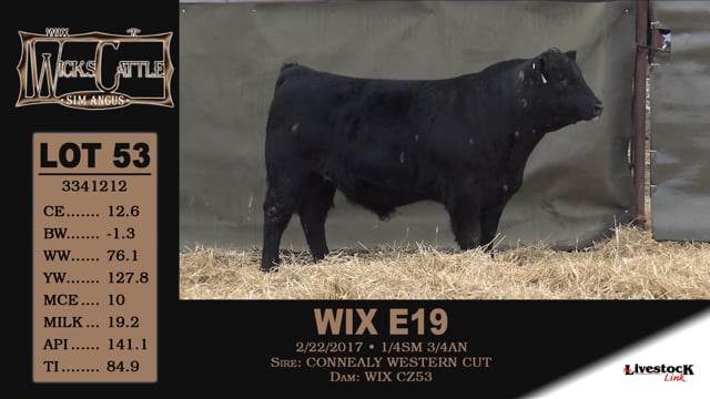 Lot #52 - WIX E82
