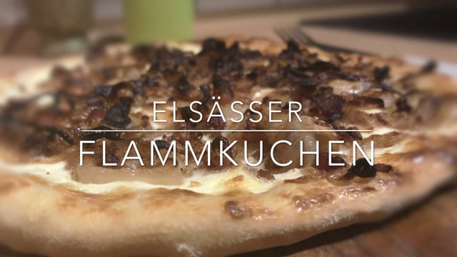 Elsässer Flammkuchen