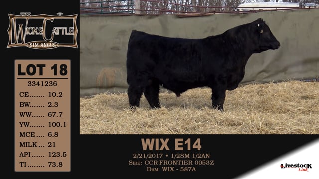Lot #18 - WIX E14