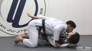 Sit-Up Guard Chest Push Sweep and Pass