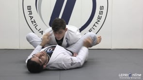 No-Arm Triangle Choke when an Opponent Attempts the Double Under Pass