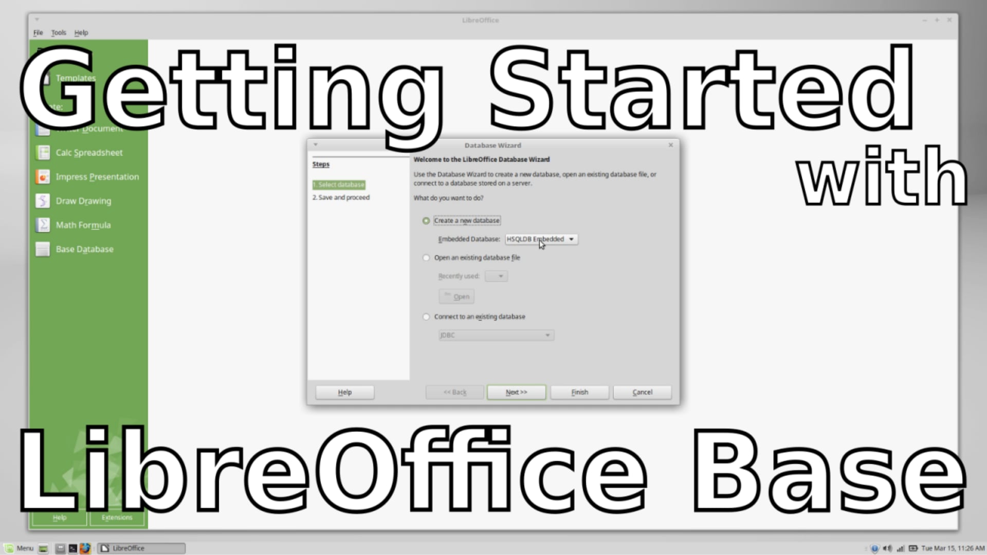Getting Started with LibreOffice Base