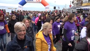 Més de 1000 participants a la Cursa de la Dona