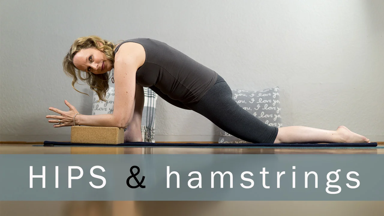2 of 8: The Hanes Her Way Ambassador does an rEquinox Yoga Video