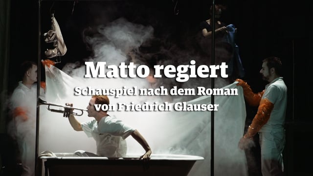 Trailer "Matto regiert" — Schauspiel nach dem Roman von Friedrich Glauser