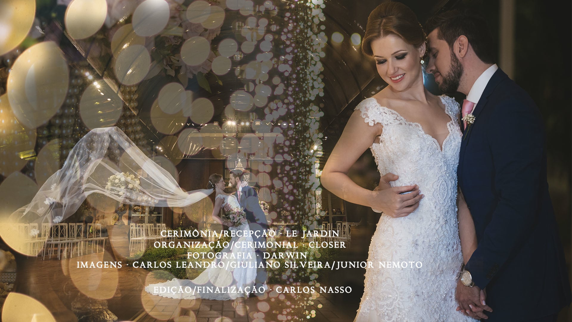 Fernanda e Carlos - Casamento Noturno - Le Jardin -  Ribeirão Preto-SP - 