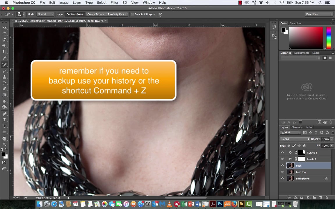Retouching video segment part 2 on Vimeo