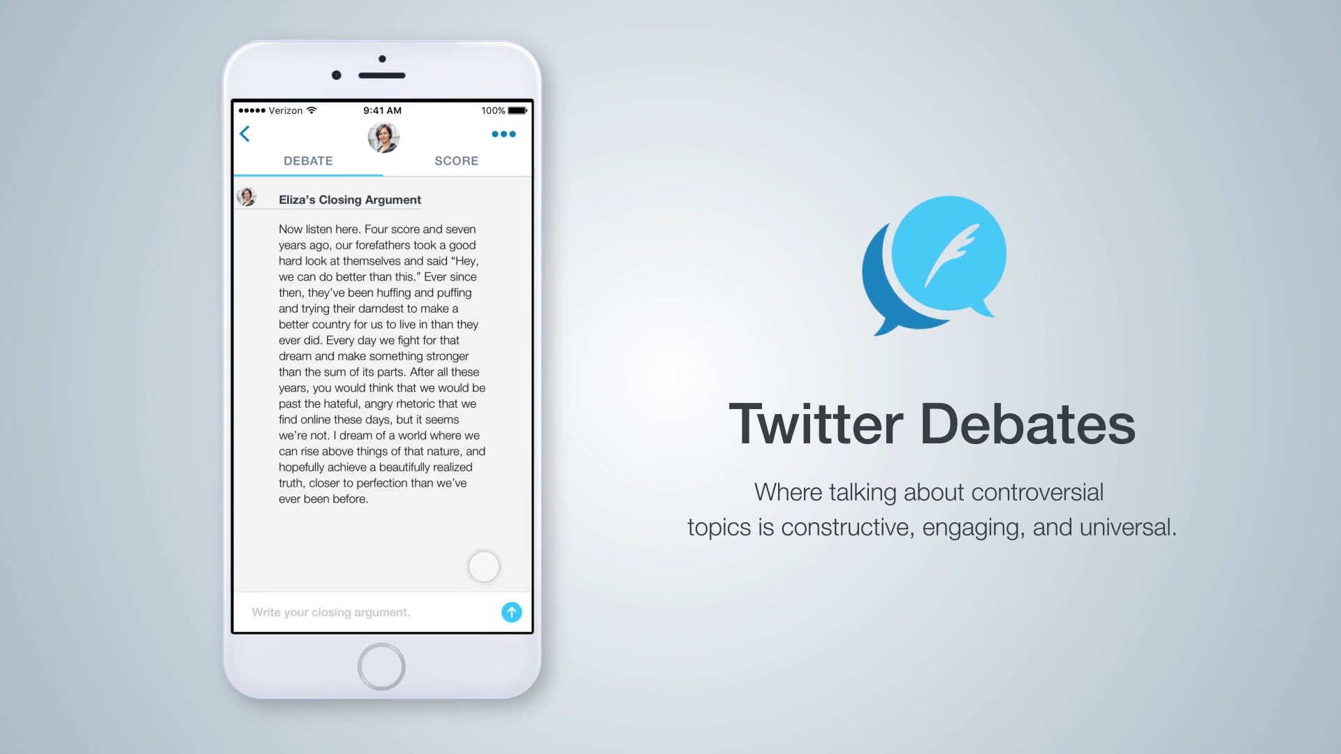 Twitter Debates Demo on Vimeo