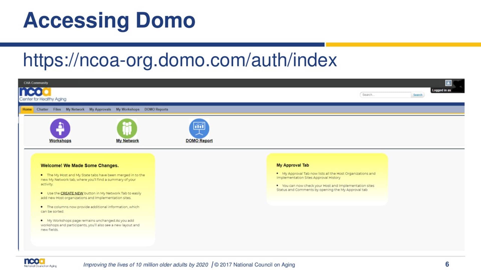 Introduction to Domo Reports & Analytics for the National CDSME ...