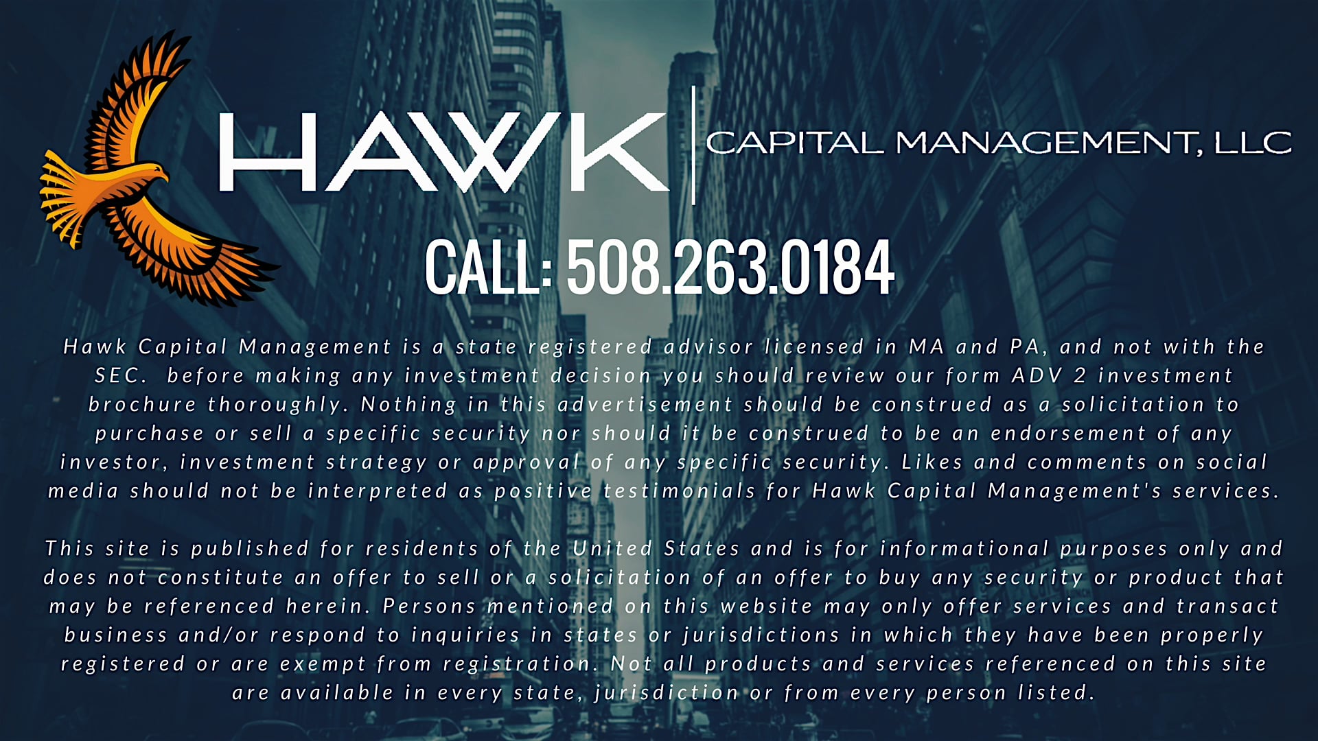 Hawk Capital Management, LLC on Vimeo