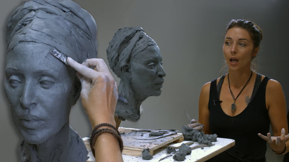 Sculpting with Clay - The Portrait