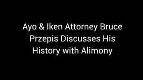 Attorney Bruce Przepis on Alimony Reform