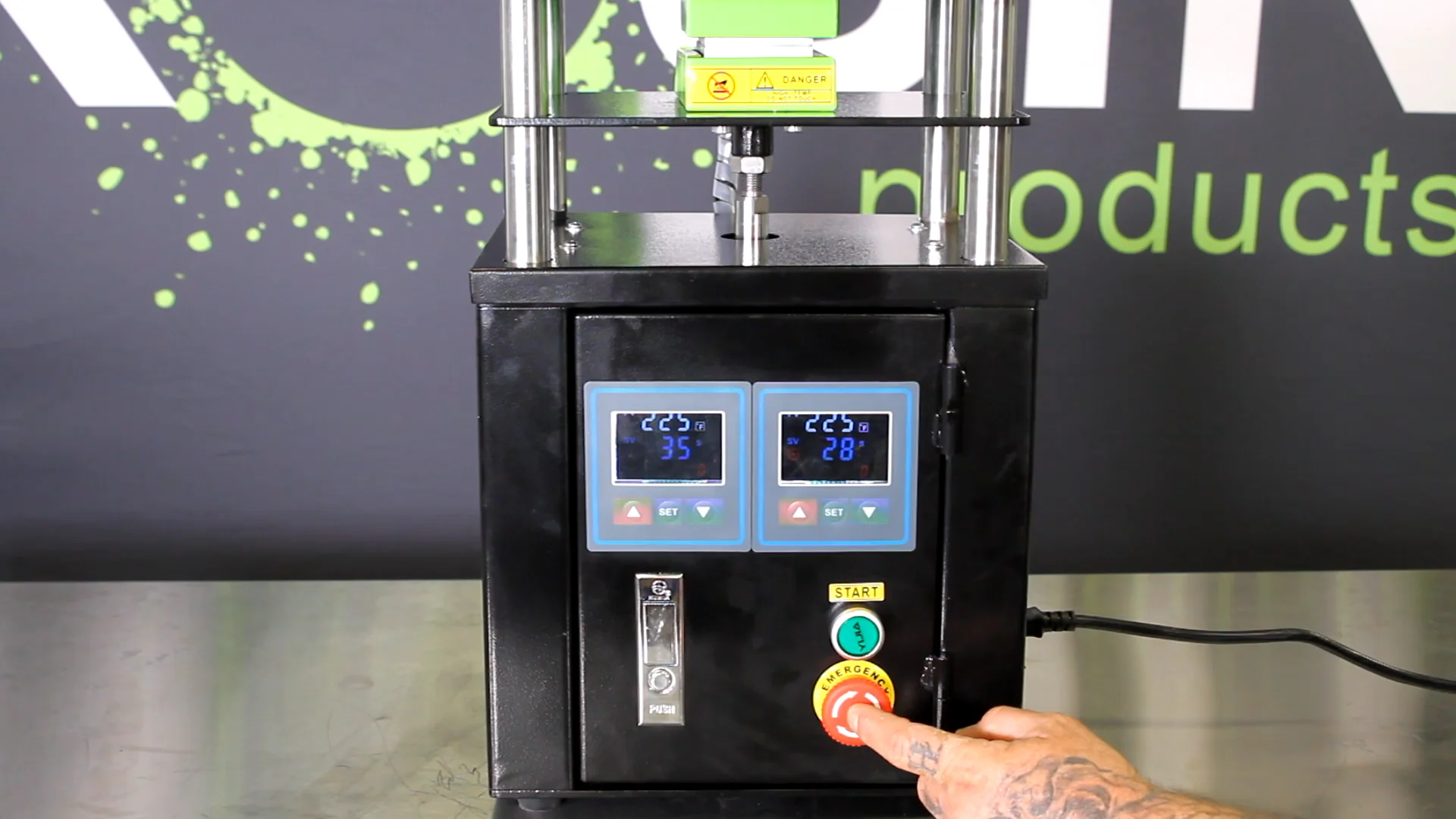 Presse à Rosin Go V1 Rosin Tech - Presse Chauffante Métal - Occasion