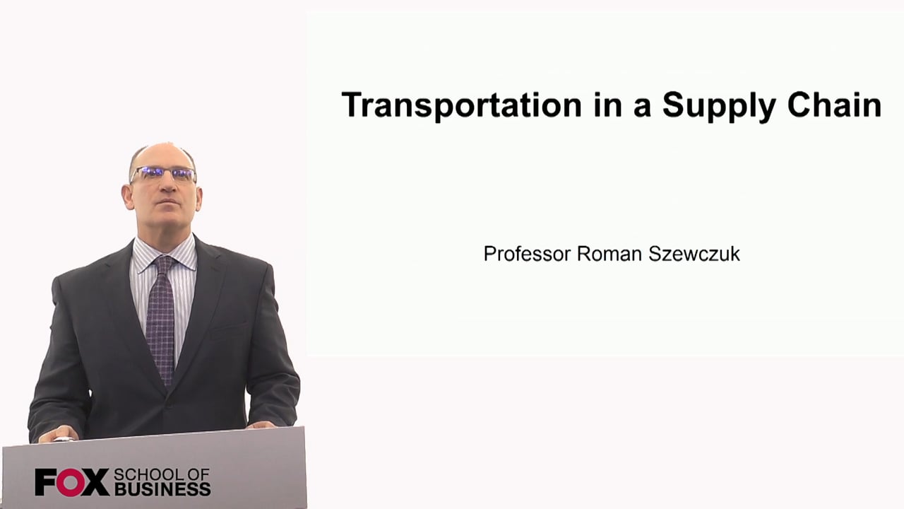 Login to view Transportation in a Supply Chain