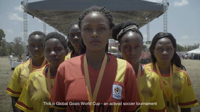 The Global Goals Cup kicks off today in Dubai! Rule is simple: Girls and women play to change the world one (global) goal at a t