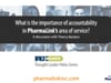#7: What is the importance of accountability in PharmaLink’s area of service? | Thierry Beckers | PharmaLink