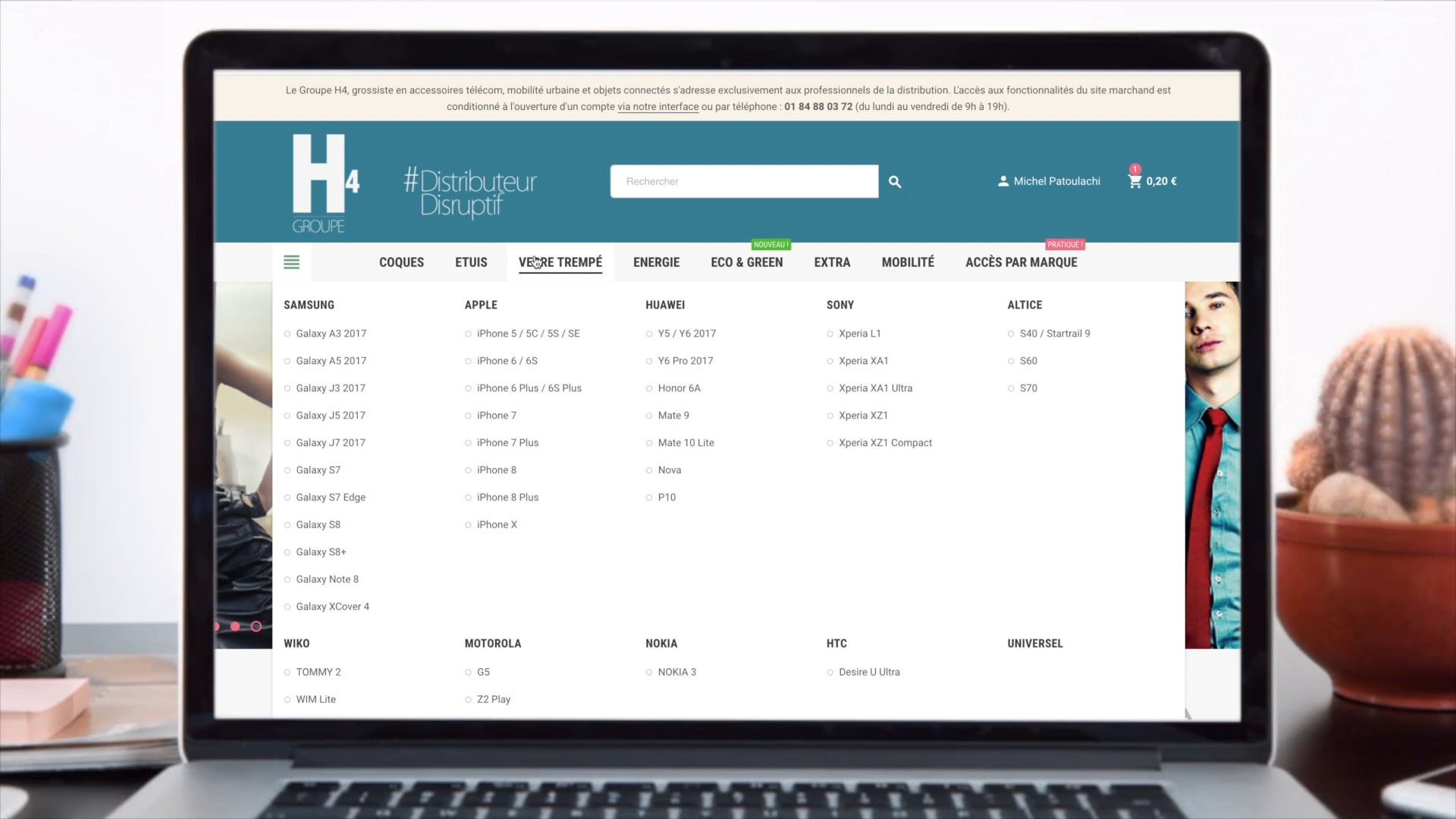 Le site H4 est ouvert