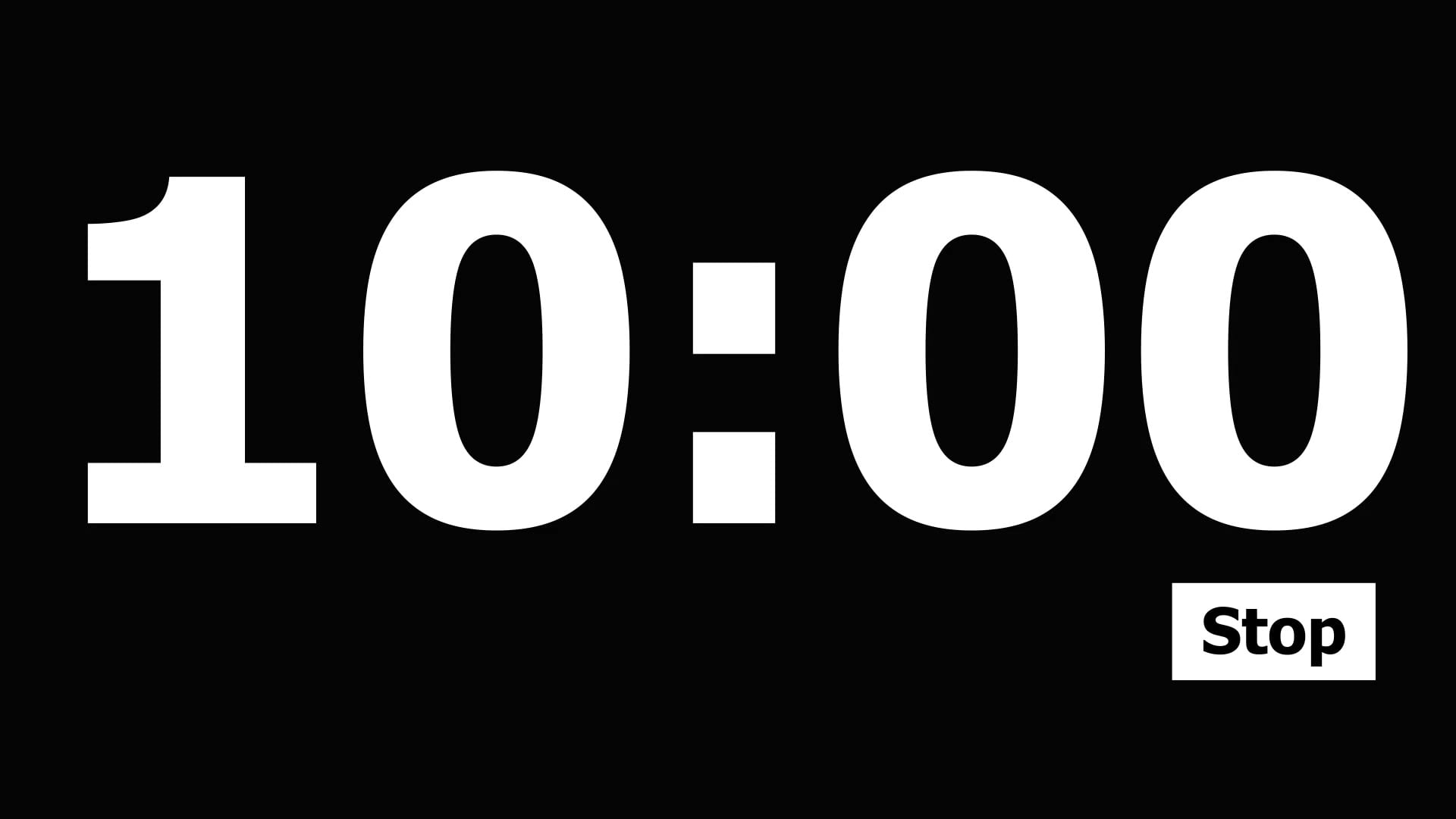 10 Minute Countdown on Vimeo