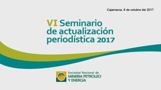 VI Seminario de Prensa en Cajamarca