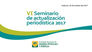 VII Seminario de Prensa en Huánuco