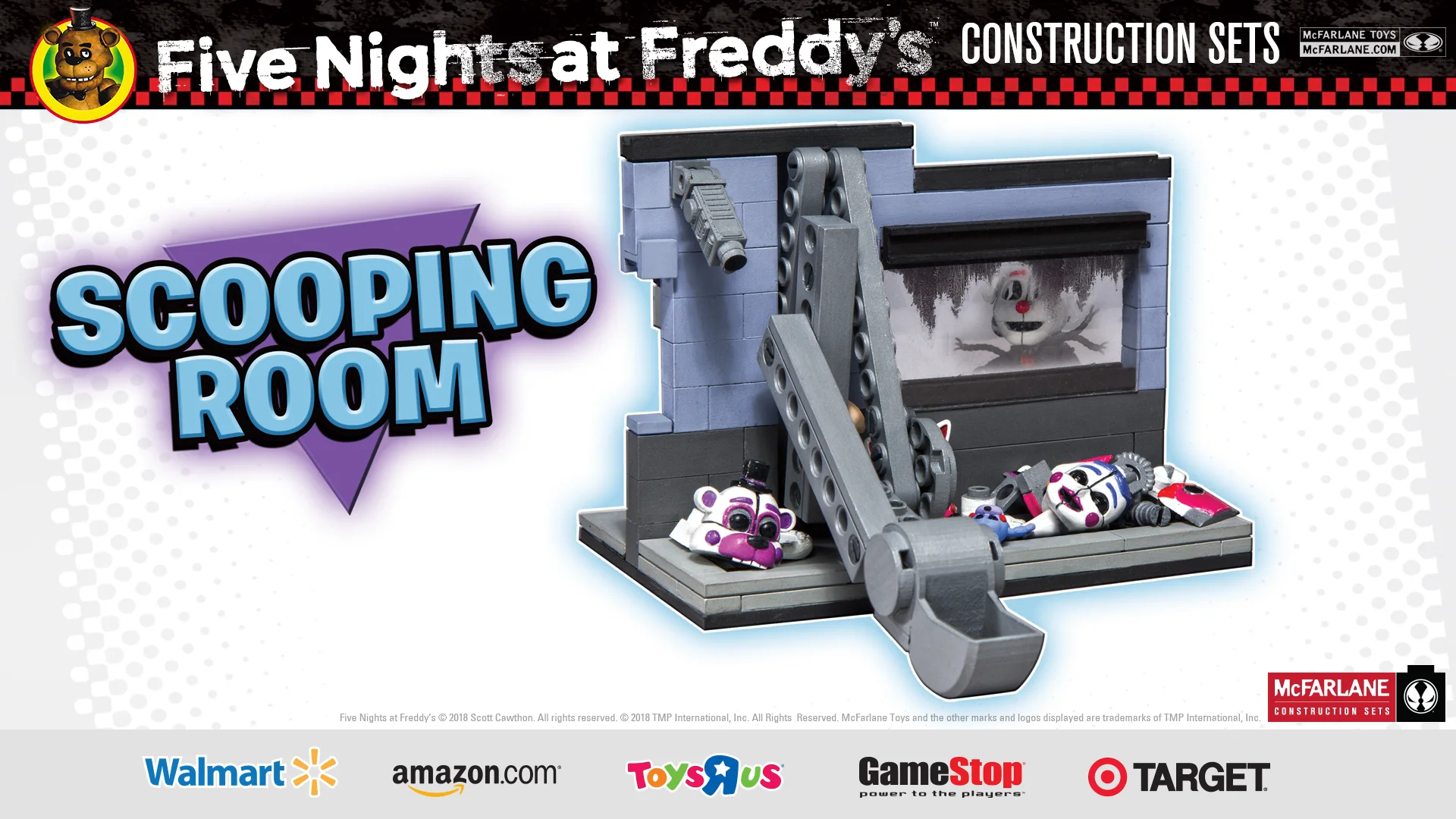 Five Nights at Freddy's Small Building Set Party Room
