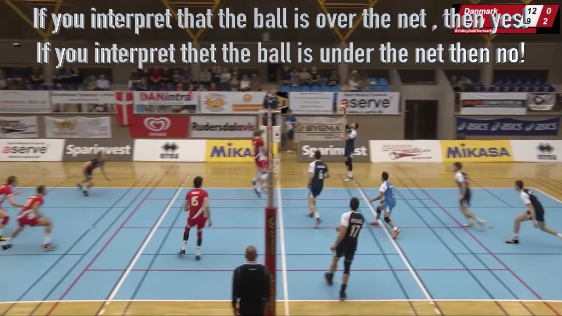 Volleyball rules Illegal back row attack on Vimeo