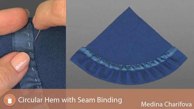 How To Finish A Hem With Seam Binding