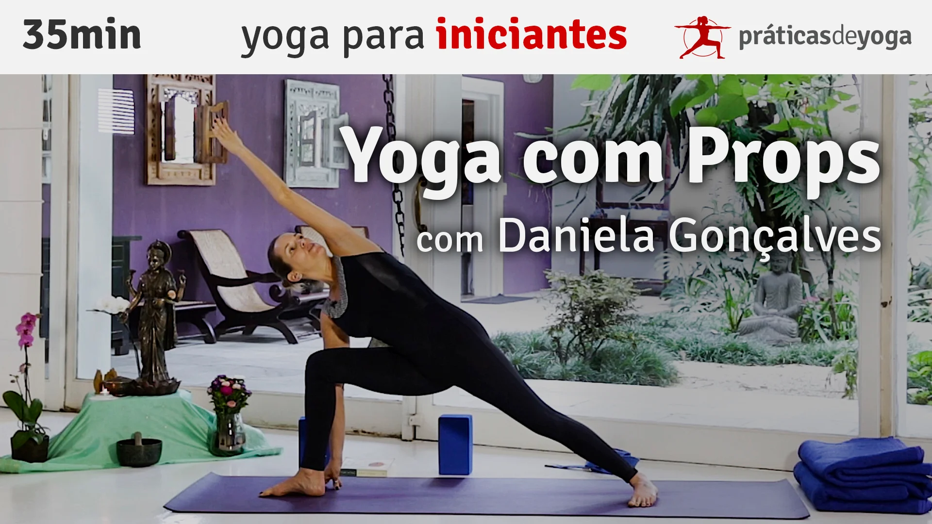 Yoga com Props Iniciantes on Vimeo