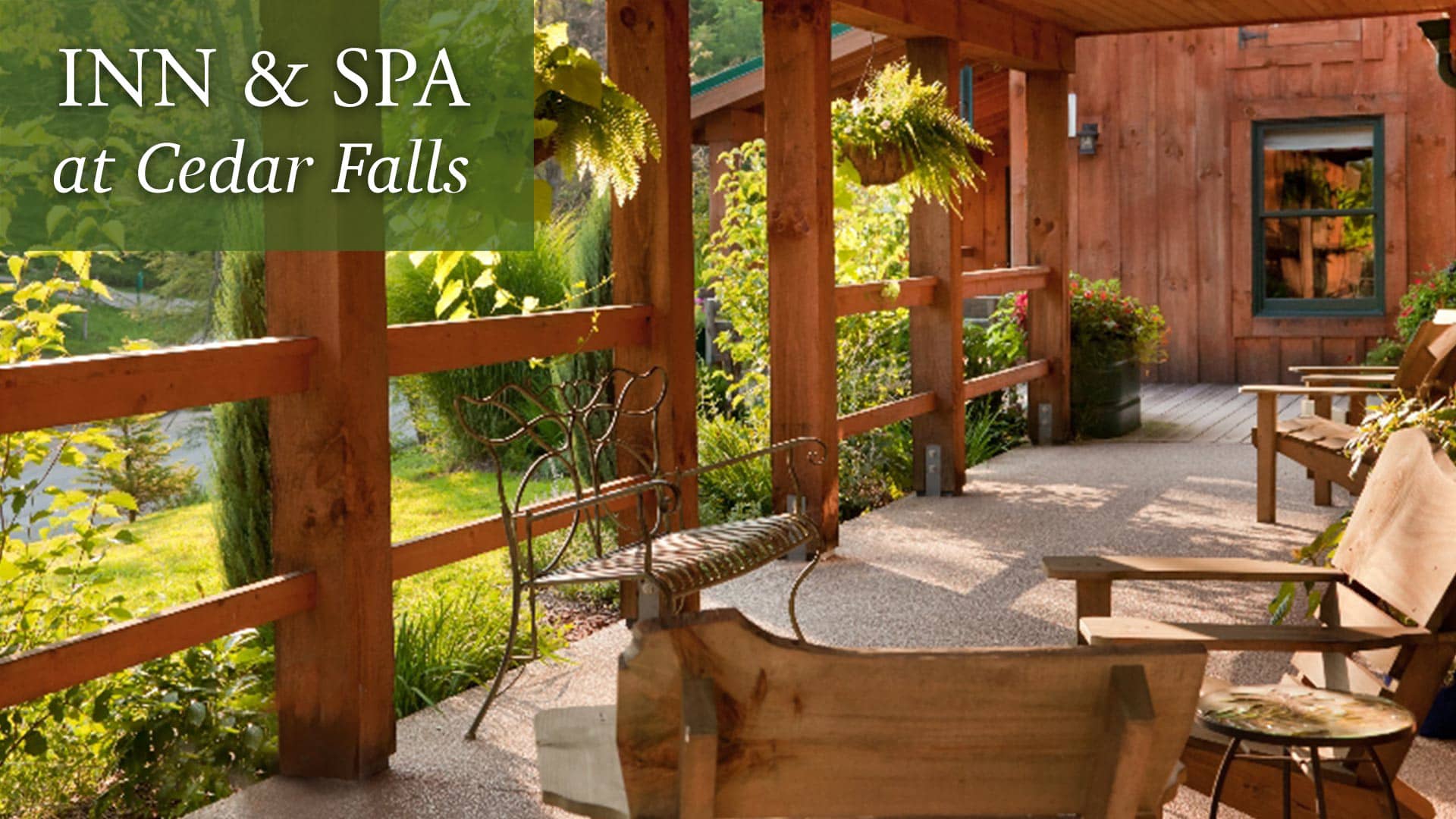 The Inn & Spa at Cedar Falls on Vimeo