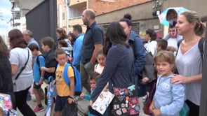 Cursa solidària a l'escola Empúries pel dia de la Pau