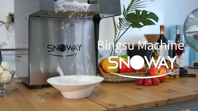 How to Make Noodle Bingsu with SNOWAY Bingsu Machine, Snowflake