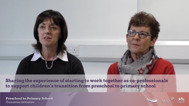Starting to work together as co-professionals